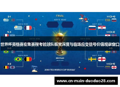 世界杯资格赛密集赛程考验球队板凳深度与临场应变信号价值观察窗口 世界杯资格赛密集赛程考验球队板凳深度与临场应变信号价值观察窗口